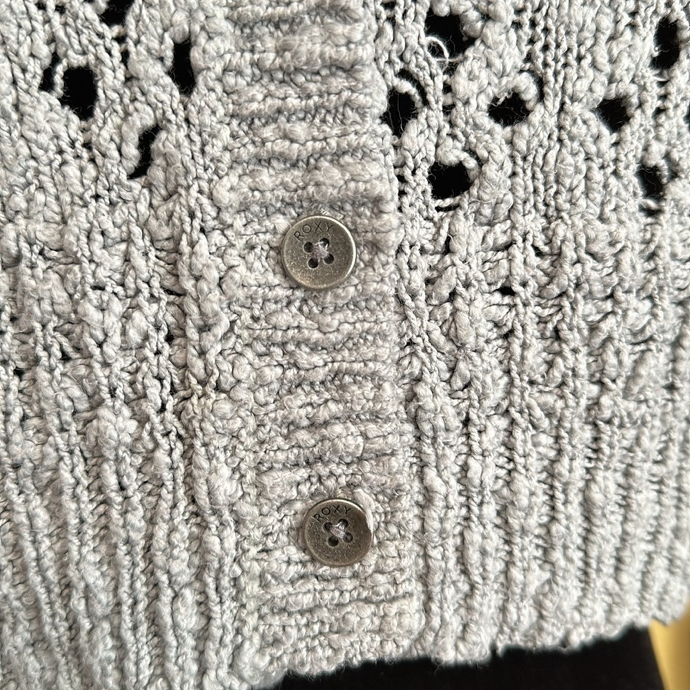 Roxy Cropped Kit Sweater - Picture 2 of 8